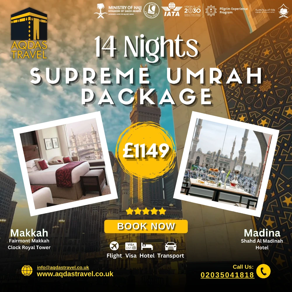 Exclusive Umrah Package Deal - Special Offer Poster 1